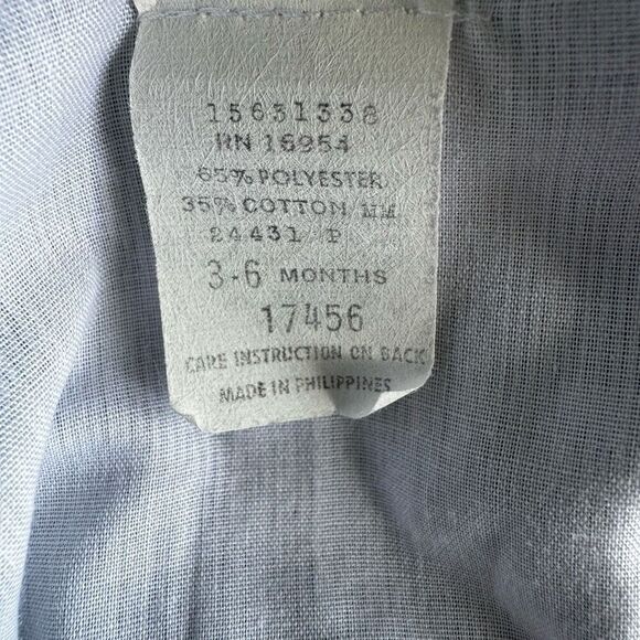 Vintage 90’s Baby Appliqué Sailboat Bears Overalls - Picture 5 of 5